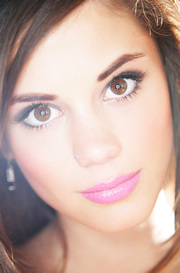 Caprice Is Posing In Sexy Pink Stockings